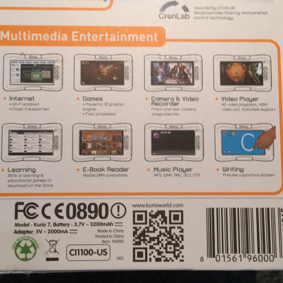 Kurio 7 Android Tablet - Picture 2 of 8